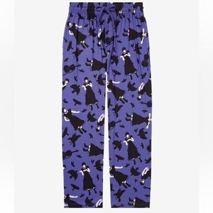 Unisex Wednesday Addams Dance Allover‎ Print Sleep Pants Boxlunch Halloween